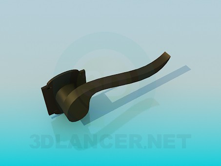 3d model The handle on the door - preview 3d model The handle on the door - preview