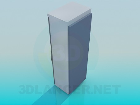 3d модель Холодильник для напитков – превью 3d модель Холодильник для напитков – превью