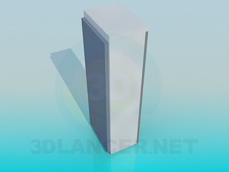 3d модель Холодильник для напитков – превью 3d модель Холодильник для напитков – превью
