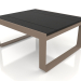 modèle 3D Table club 80 (DEKTON Domoos, Bronze) - preview