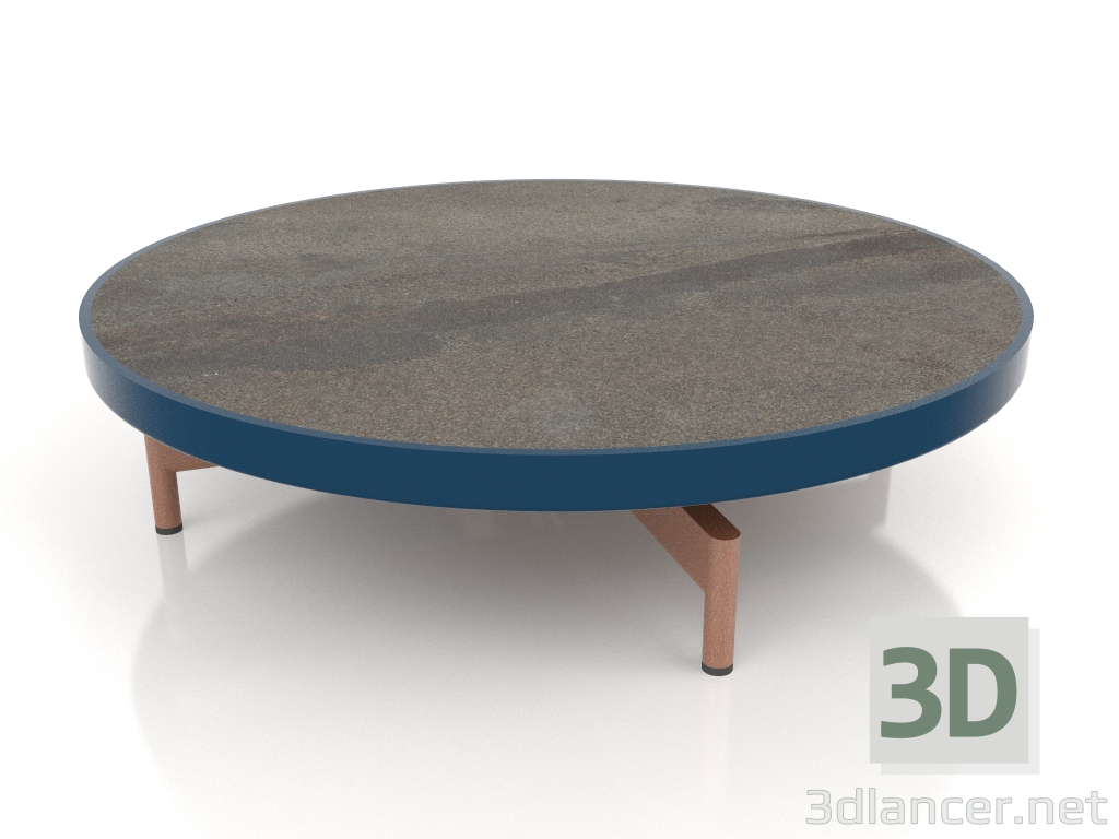 3d model Round coffee table Ø90x22 (Grey blue, DEKTON Radium) - preview