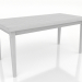 modèle 3D Table à manger 1600x800 mm (blanc RAL 9010) - preview