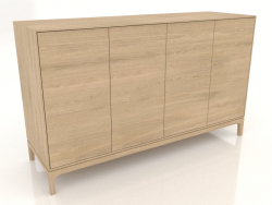 Mueble TV FARGO 1600x500x950 mm (roble aclarado)