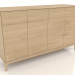 3d model TV stand FARGO 1600x500x950 mm (lightened oak) - preview