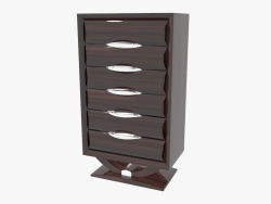 High chest of drawers in classic style Lucky A6-05