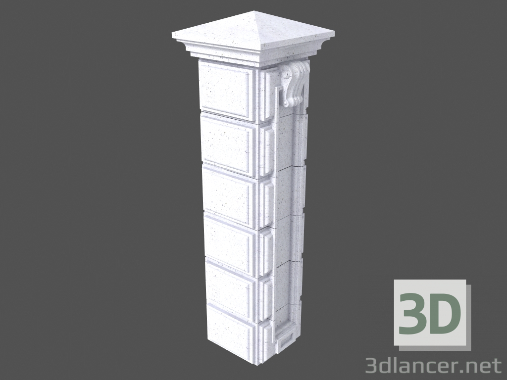 3d model Post (OS38BSB) - preview