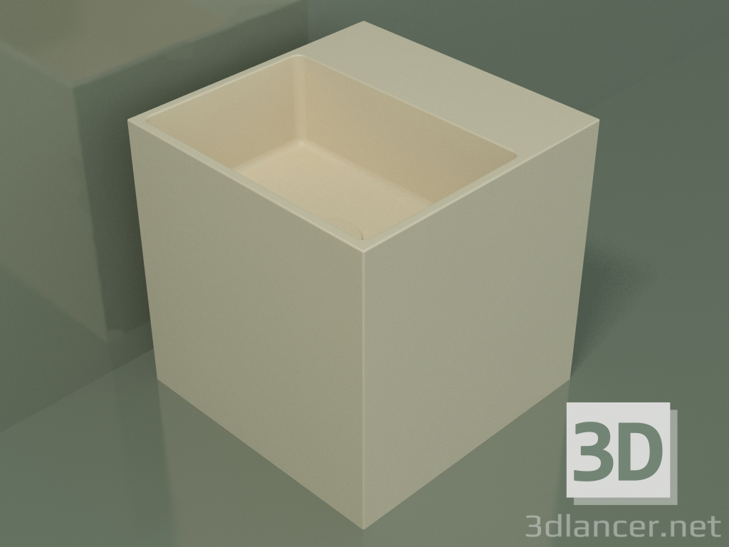 modèle 3D Vasque à poser (01UN12102, Bone C39, L 36, P 36, H 36 cm) - preview