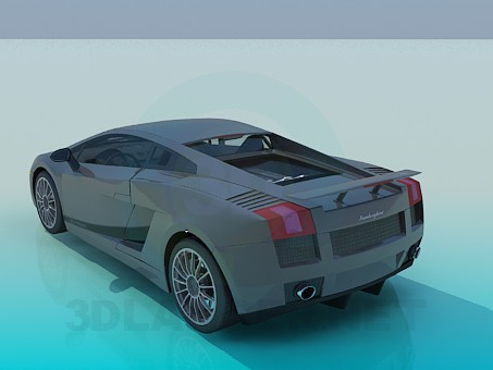 3d модель Lamborghini – превью 3d модель Lamborghini – превью