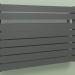 3 डी मॉडल गर्म तौलिया रेल - मुना (680 x 1000, आरएएल - 9005) - पूर्वावलोकन