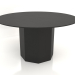 3d model Dining table DT 11 (D=1400х750, wood black) - preview