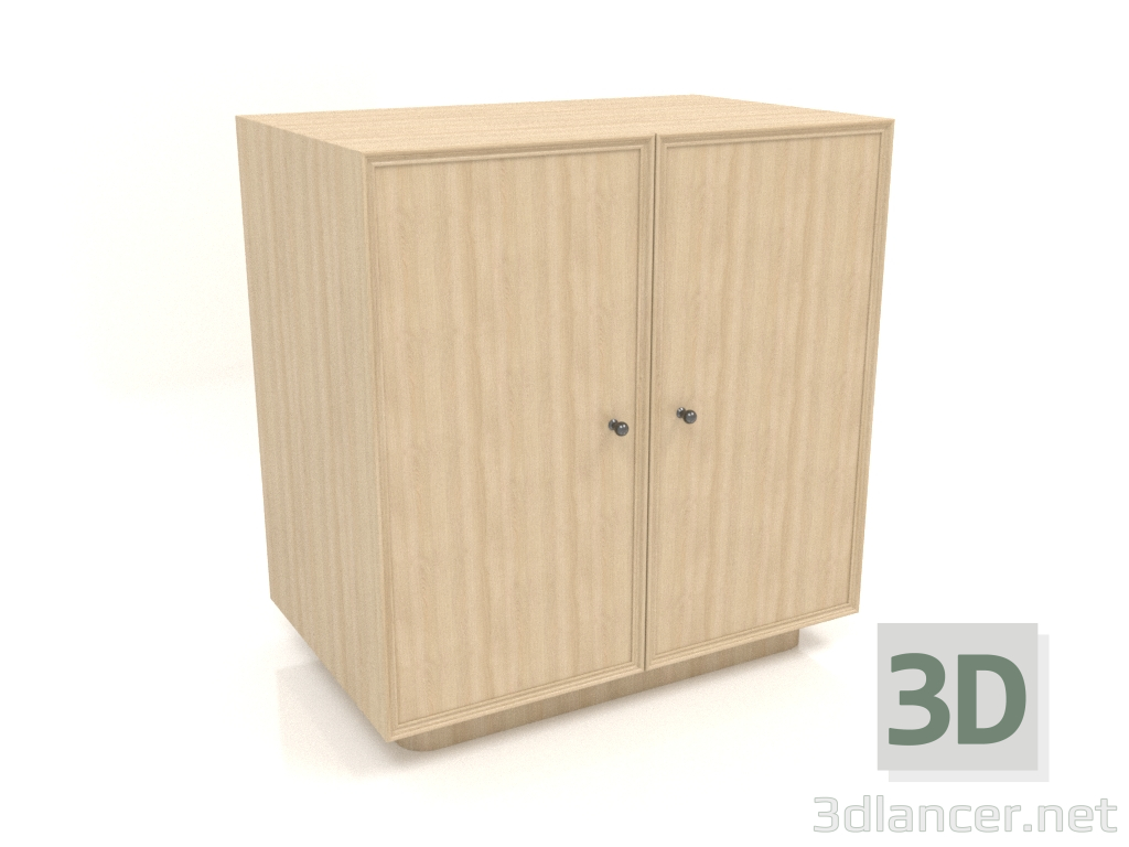 3 डी मॉडल कैबिनेट टीएम 15 (803х505х834, लकड़ी सफेद) - पूर्वावलोकन