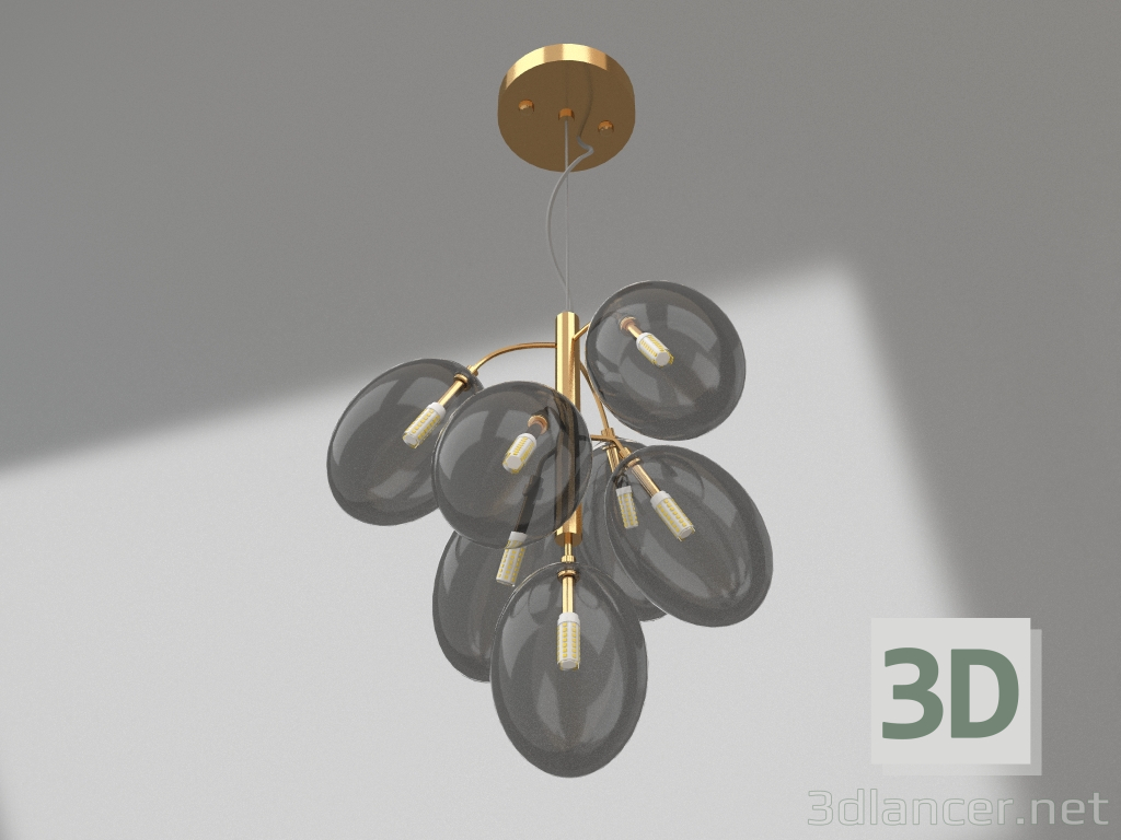 3d model Chandelier Amos (07654-7) - preview