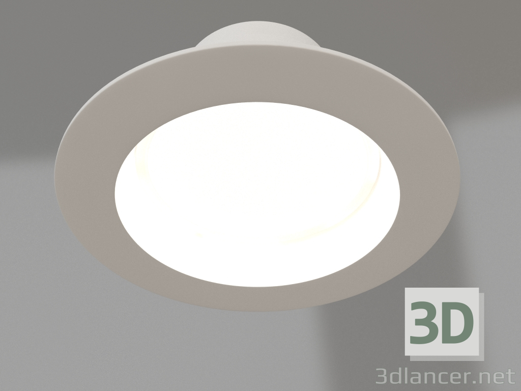 modello 3D Lampada IM-CYCLONE-R115-10W Day4000-MIX (WH, 90 gradi) - anteprima