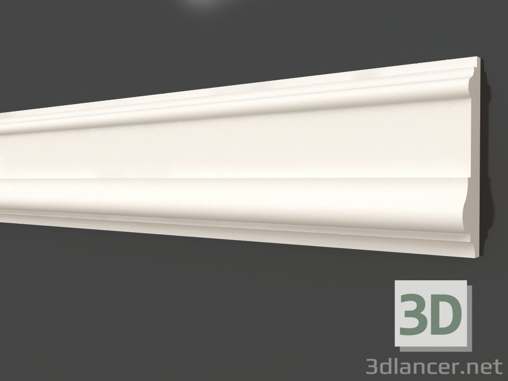 Modelo 3d Moldagem de gesso LG 045 (70x18) - preview