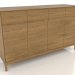 modèle 3D Meuble TV FARGO 1600x500x950 mm (chêne naturel) - preview