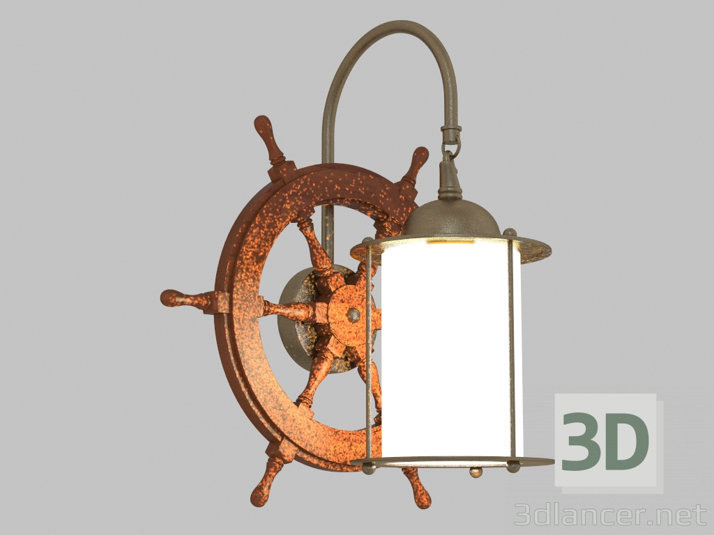 3D modeli Duvar lambası Ruota (1322-1W) - önizleme