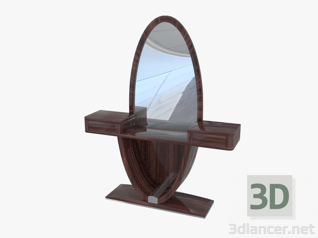 3D modeli Klasik tarzda soyunma masası Şanslı A6-03 - önizleme