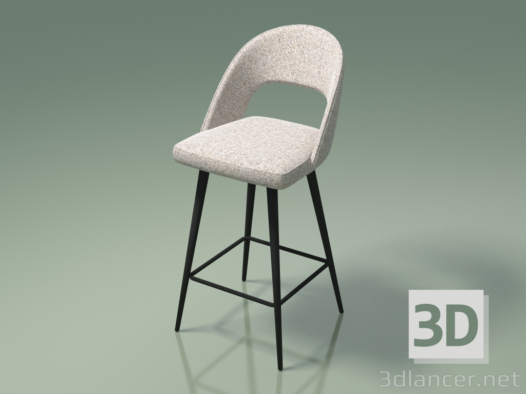 3d model Bar chair Taylor (112880, beige) - preview