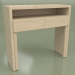 3 डी मॉडल कंसोल ड्रेसिंग टेबल Mn 540 (शैम्पेन) - पूर्वावलोकन