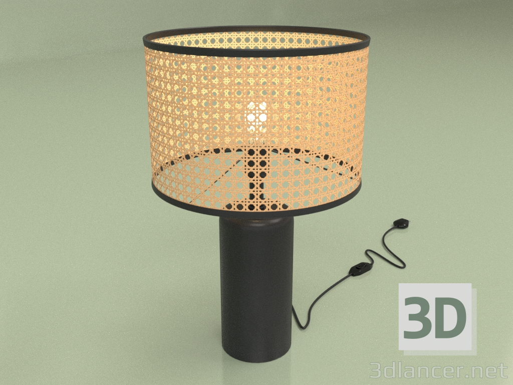 modello 3D Lampada da tavolo Targa - anteprima