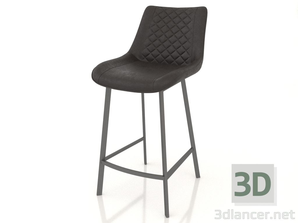 3d model Semi-bar chair Trix (65) 4 - preview