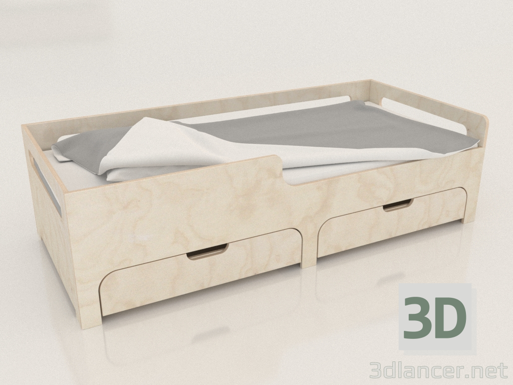 3d model Bed MODE DL (BNDDL1) - preview
