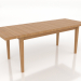 modèle 3D Table à manger TRANSFORM 2100x800 mm (extensible, chêne naturel) - preview
