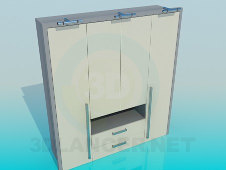 modelo 3D Gabinete - escuchar modelo 3D Gabinete - escuchar