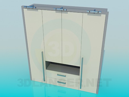 modelo 3D Gabinete - escuchar modelo 3D Gabinete - escuchar
