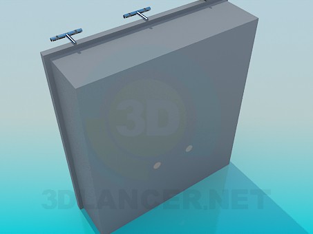 modelo 3D Gabinete - escuchar modelo 3D Gabinete - escuchar