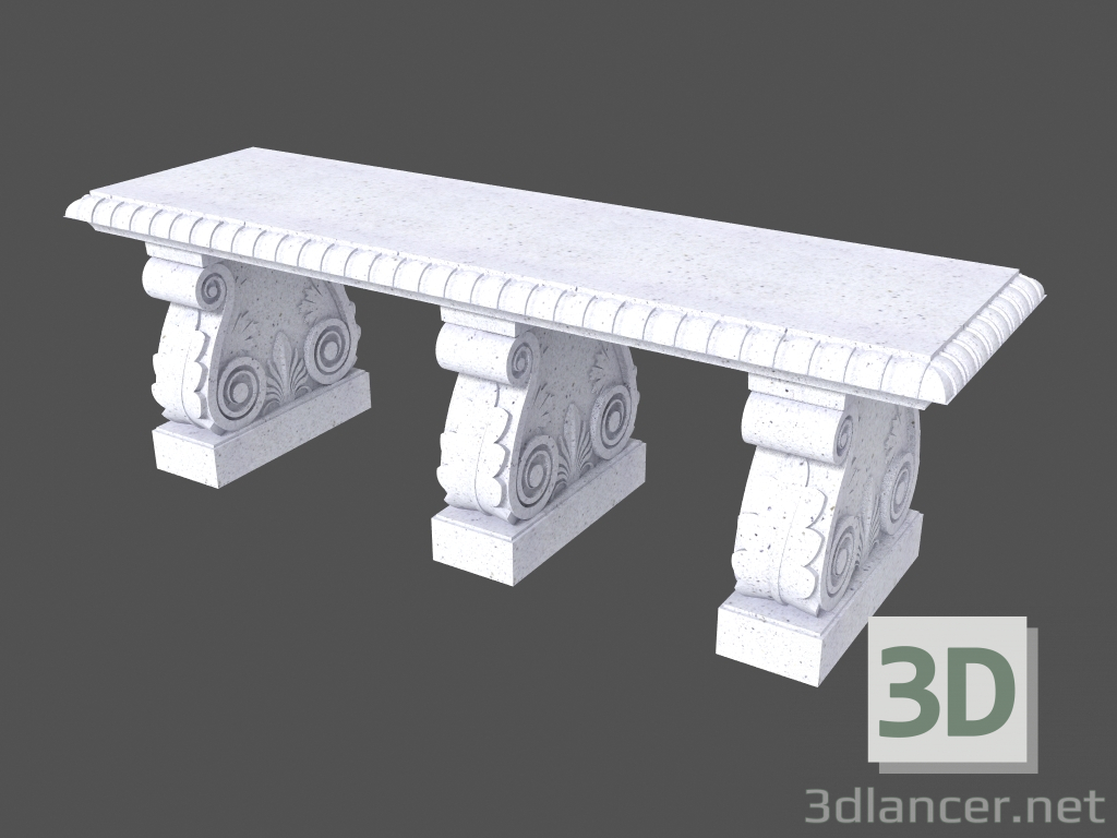 3D Modell Bank (LS140P) - Vorschau