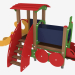 3D Modell Kinderspielanlage Engine (5103) - Vorschau