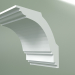 modèle 3D Corniche en plâtre (socle de plafond) KT145 - preview