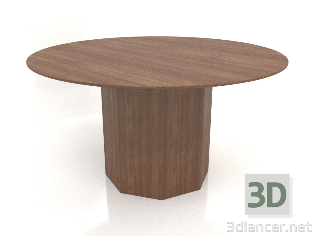 3d model Mesa de comedor DT 11 (D=1400х750, madera marrón claro) - vista previa