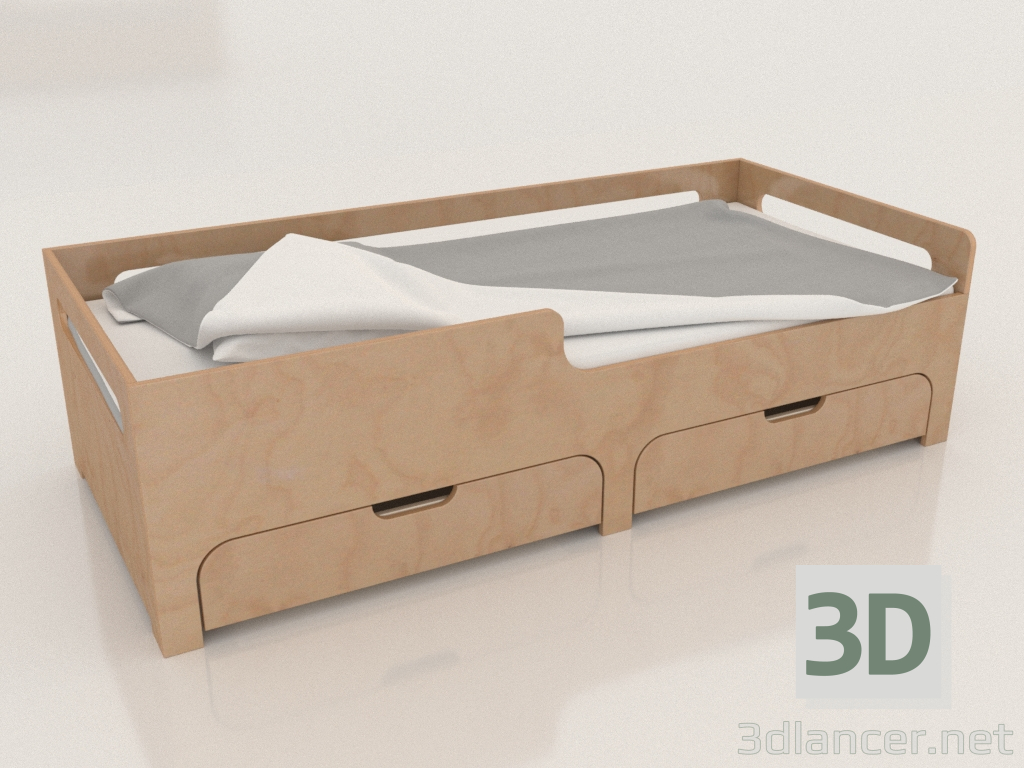 3d model Bed MODE DL (BVDDL1) - preview