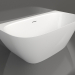 modello 3D Vasca da bagno a parete SOFIA WALL 160x80 - anteprima