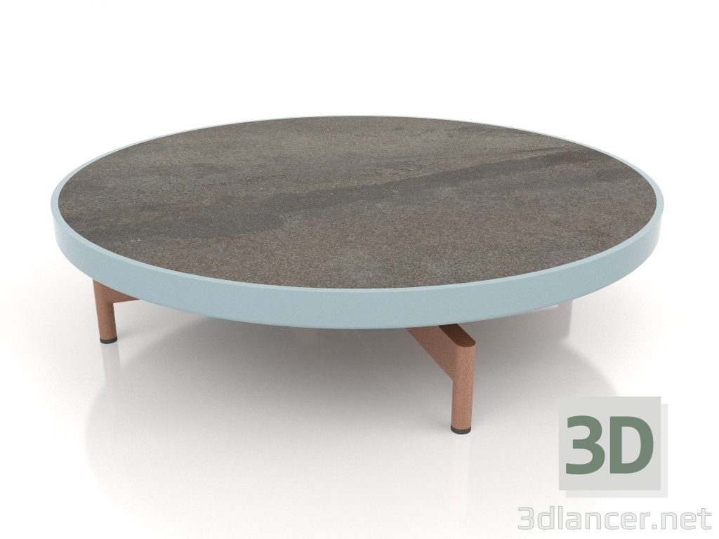 3d model Round coffee table Ø90x22 (Blue grey, DEKTON Radium) - preview
