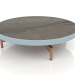 modèle 3D Table basse ronde Ø90x22 (Gris bleu, DEKTON Radium) - preview