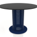 3d model Club table Ø90 (Night blue) - preview