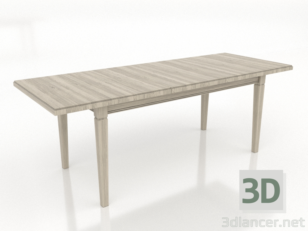modèle 3D Table à manger TRANSFORM 2100x800 mm (extensible, chêne éclairci) - preview modèle 3D Table à manger TRANSFORM 2100x800 mm (extensible, chêne éclairci) - preview