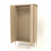 3d model Cabinet MC 03 (open) (1114х565х2000, wood white) - preview