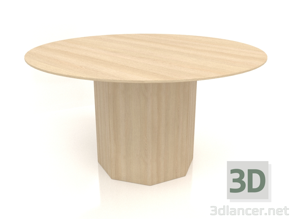 3d модель Стіл обідній DT 11 (D=1400х750, wood white) – превью