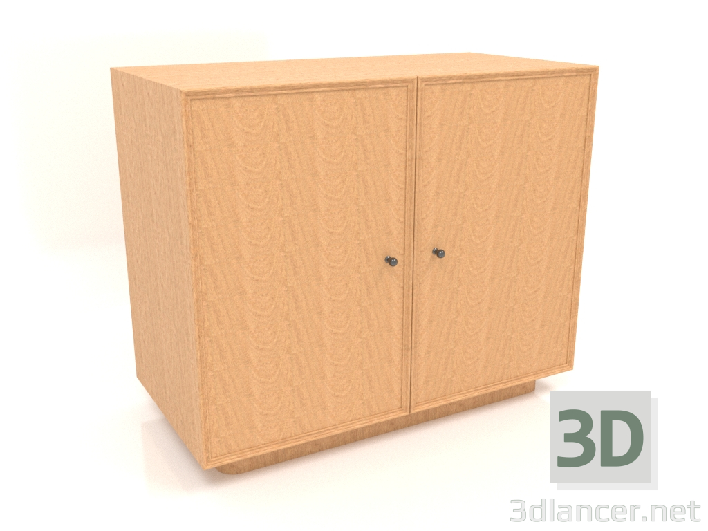 3d model Cabinet TM 15 (1001х505х834, wood mahogany veneer) - preview