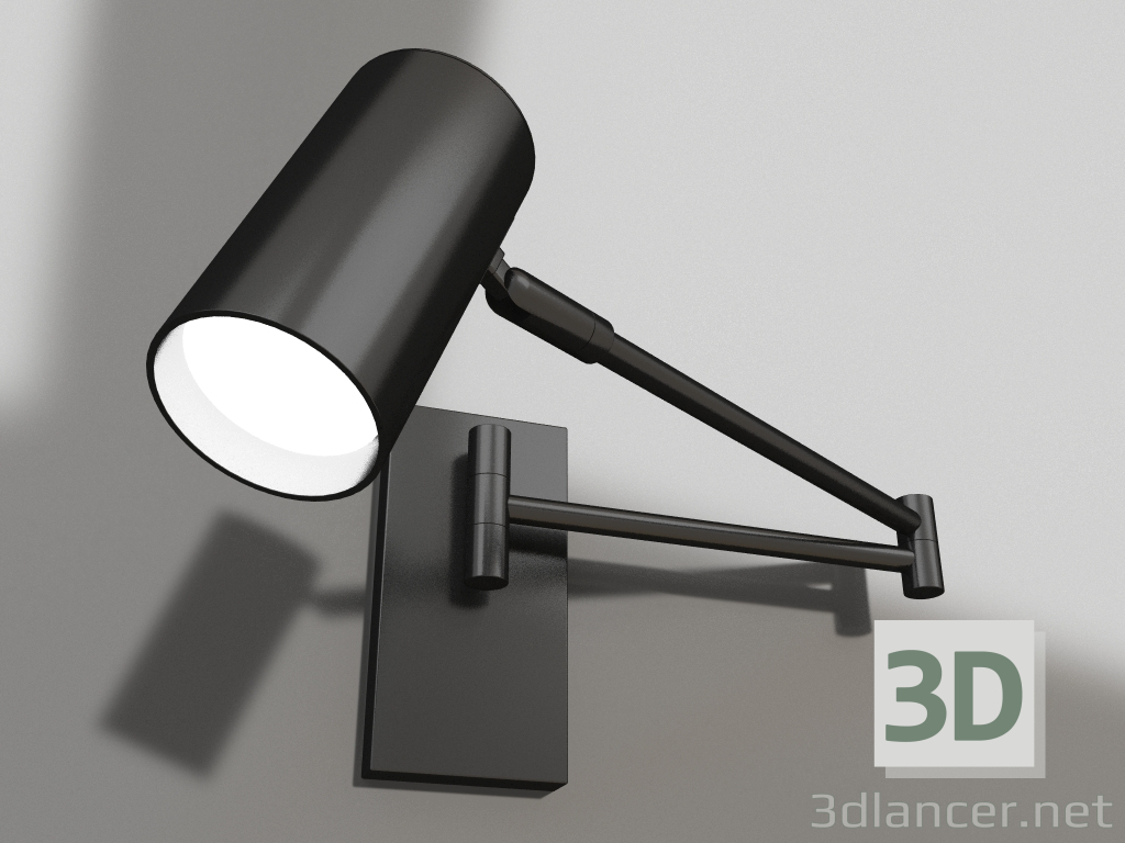 modèle 3D Soutien-gorge Halle noir (07657,19) - preview