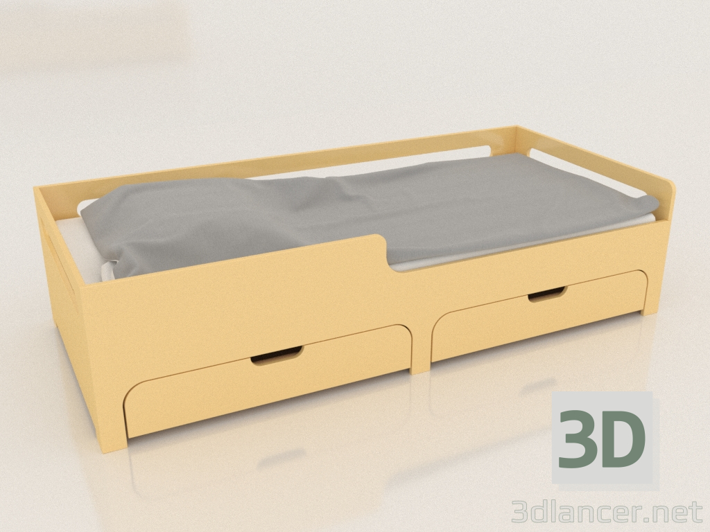3d модель Ліжко MODE DL (BSDDL2) – превью