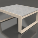 3d модель Клубный столик 80 (DEKTON Kreta, Sand) – превью