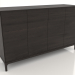 modèle 3D Meuble TV FARGO 1600x500x950 mm (chêne wengé) - preview