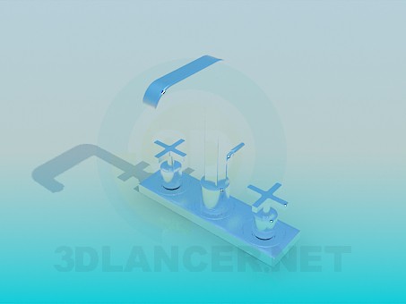 3d модель Кран – превью 3d модель Кран – превью