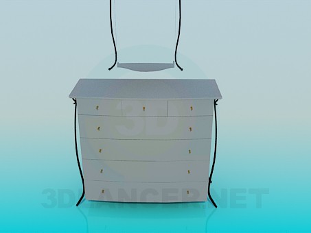 modelo 3D Pier-glass - escuchar modelo 3D Pier-glass - escuchar