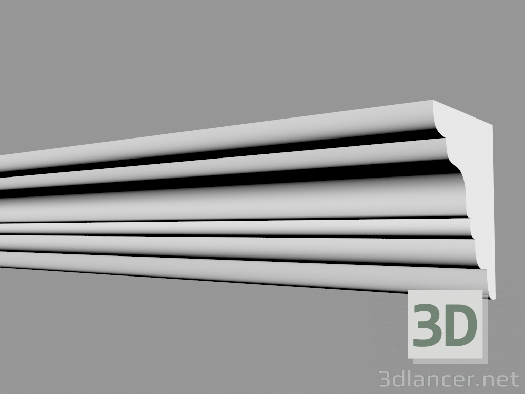 3D modeli Çekiş saçakları (KT32) - önizleme